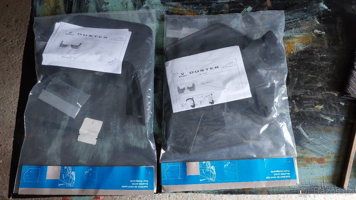 Prodám zástěrky kol Dacia Duster 12/2017 a více