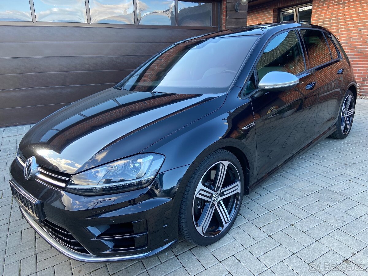 VW GOLF 7 R / 221KW / MANUÁL / 5DVR / ŠÍBR / 1. MAJ. /TOP