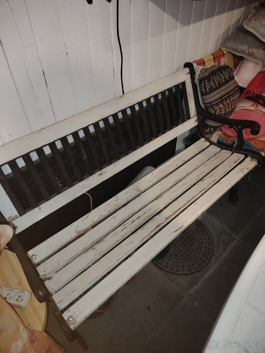 Zahradní lavice 2 kusy