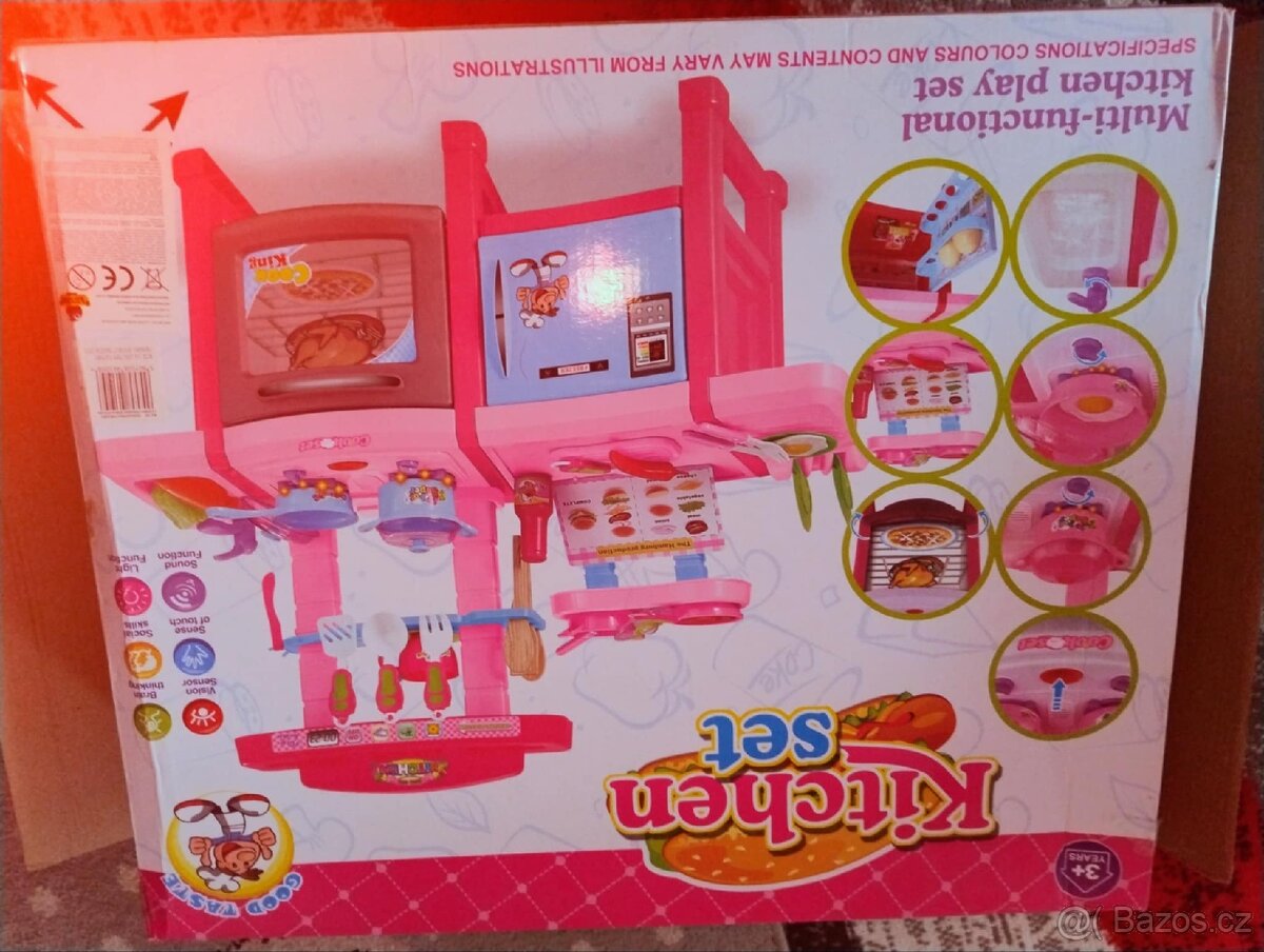 Dětské kuchyňka s troubou