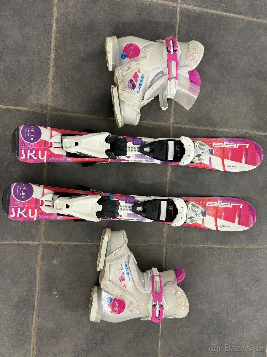 Dětské lyže a boty