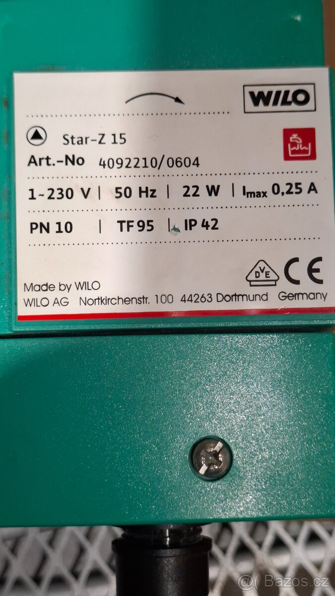 Wilo Star Z15