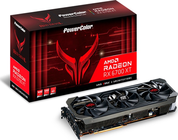 Red Devil AMD Radeon RX 6700 XT 12GB - top stav, záruka