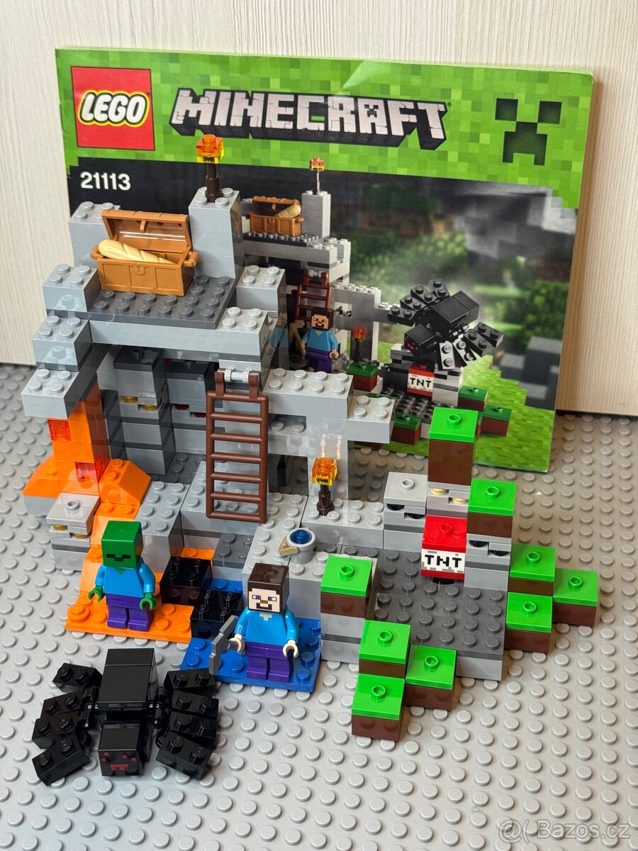 LEGO Minecraft 21113 - Jeskyně