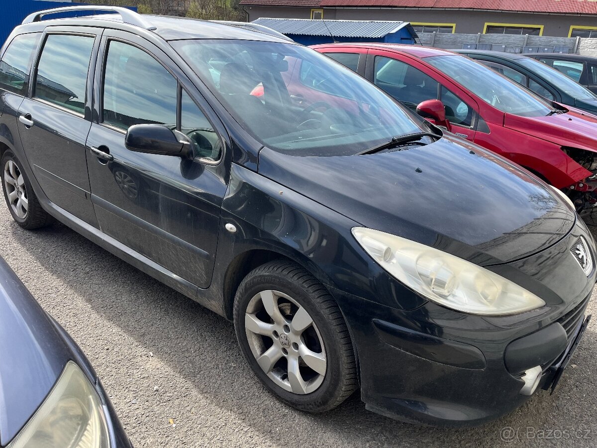 Peugeot 307 SW 1.6 HDI 80 kw - díly