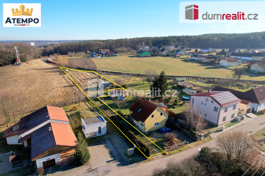 K prodeji, stavební pozemek o výměře 1.529 m2, Homole - Čern