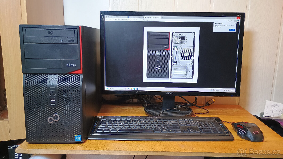 PC#192 - Fujitsu Esprimo, Intel, SSD, 16GB, Nvidia