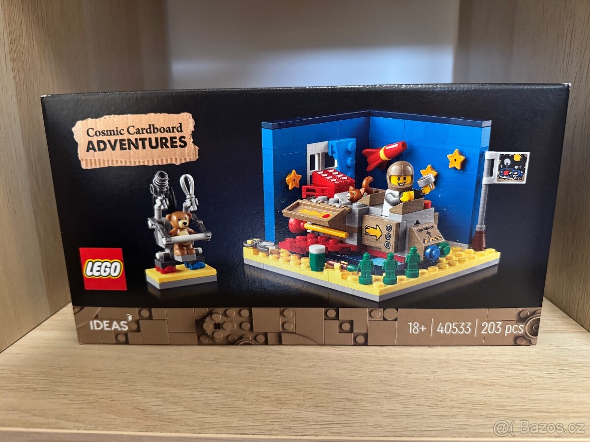 LEGO 40533 Dobrodružství v raketoplánu z krabic