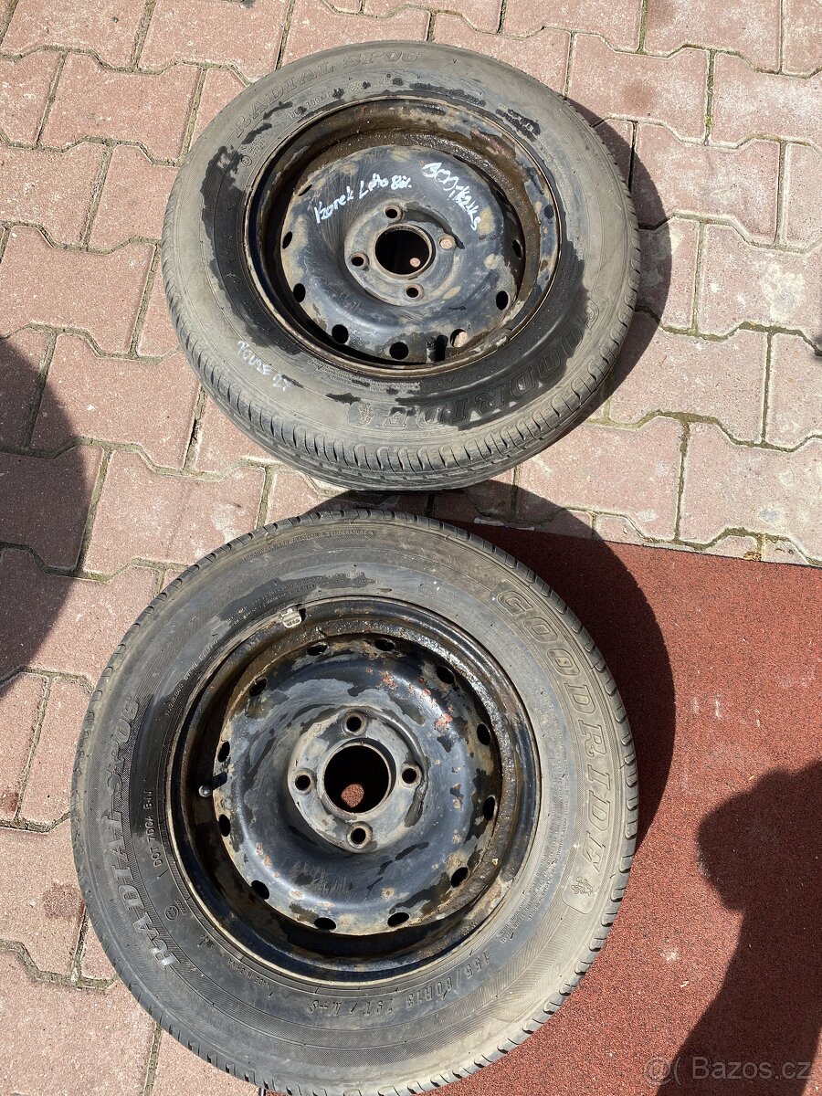 Letní 2ks , sada kol, Goodride Radial SP06 155/80R13 79T