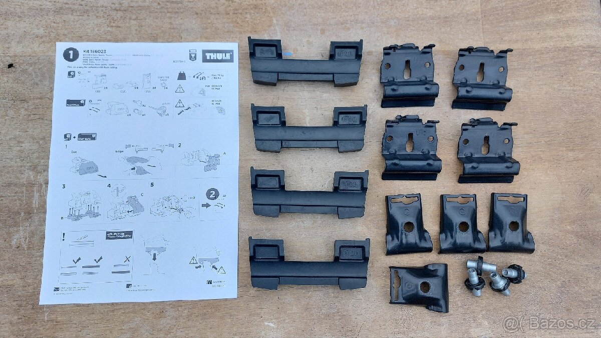 Kit Thule 6023 - OPEL Astra 10-15, Zafira 12-