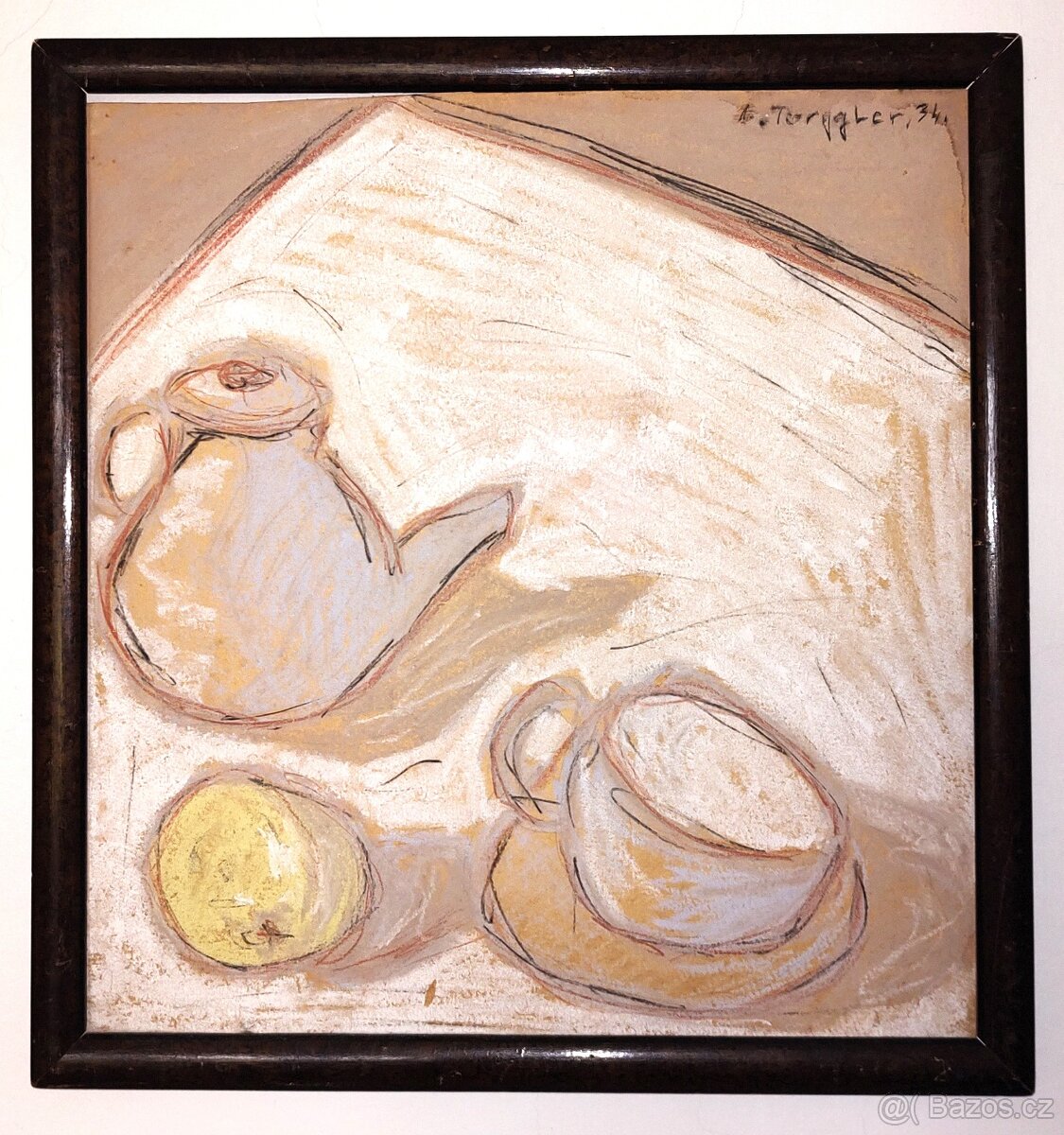 Erich Torggler (1899 - 1938), Obraz, pastel 1934