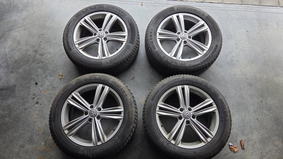 Alu kola VW plus pneu 235/55 R18 H
