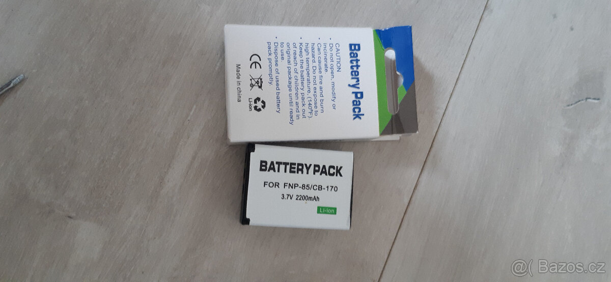 Baterie FNP85 a nabíječka