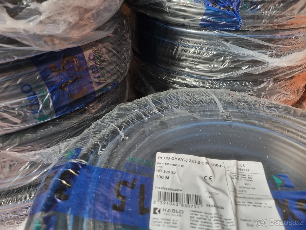CYKY KABEL 3x1.5/ 3x2.5/ 5x1.5 balik 100m