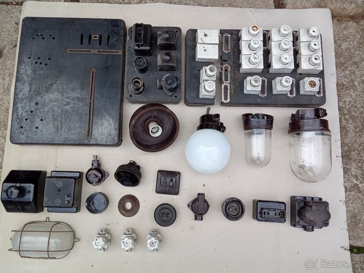 Bakelitová elektroinstalace