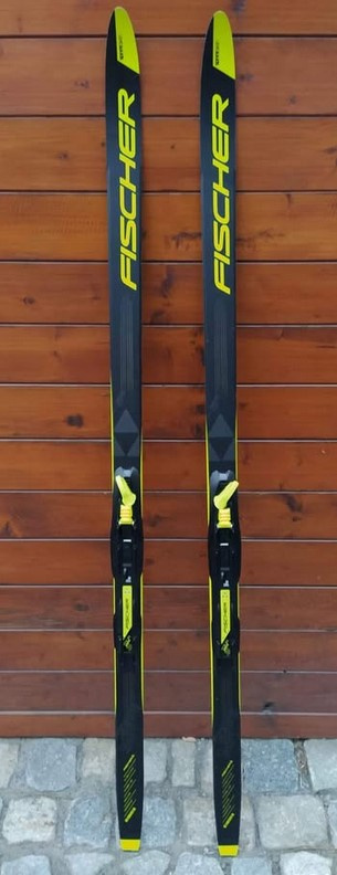 Běžecké lyže Fischer sprint skin + tour JR, vel.140 cm.