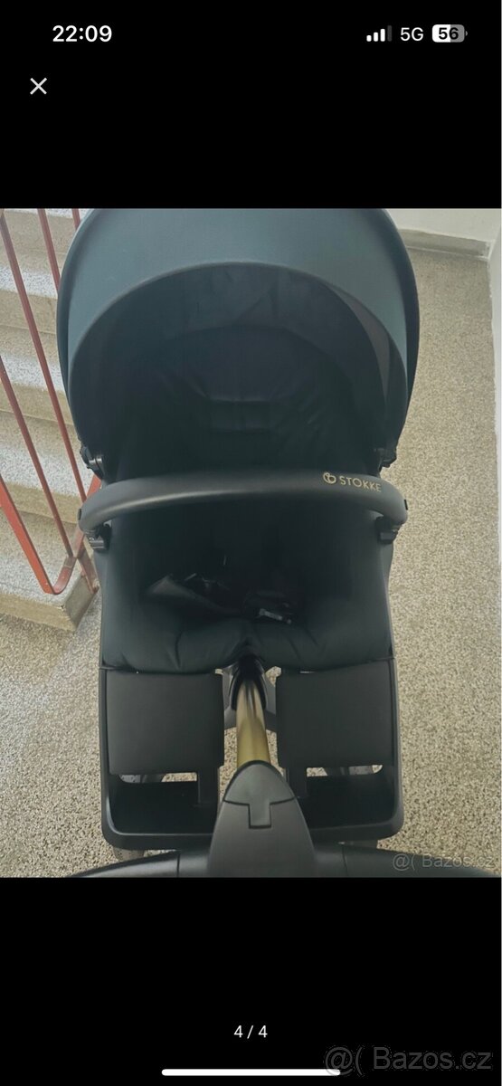Kočarek stokke 3v1