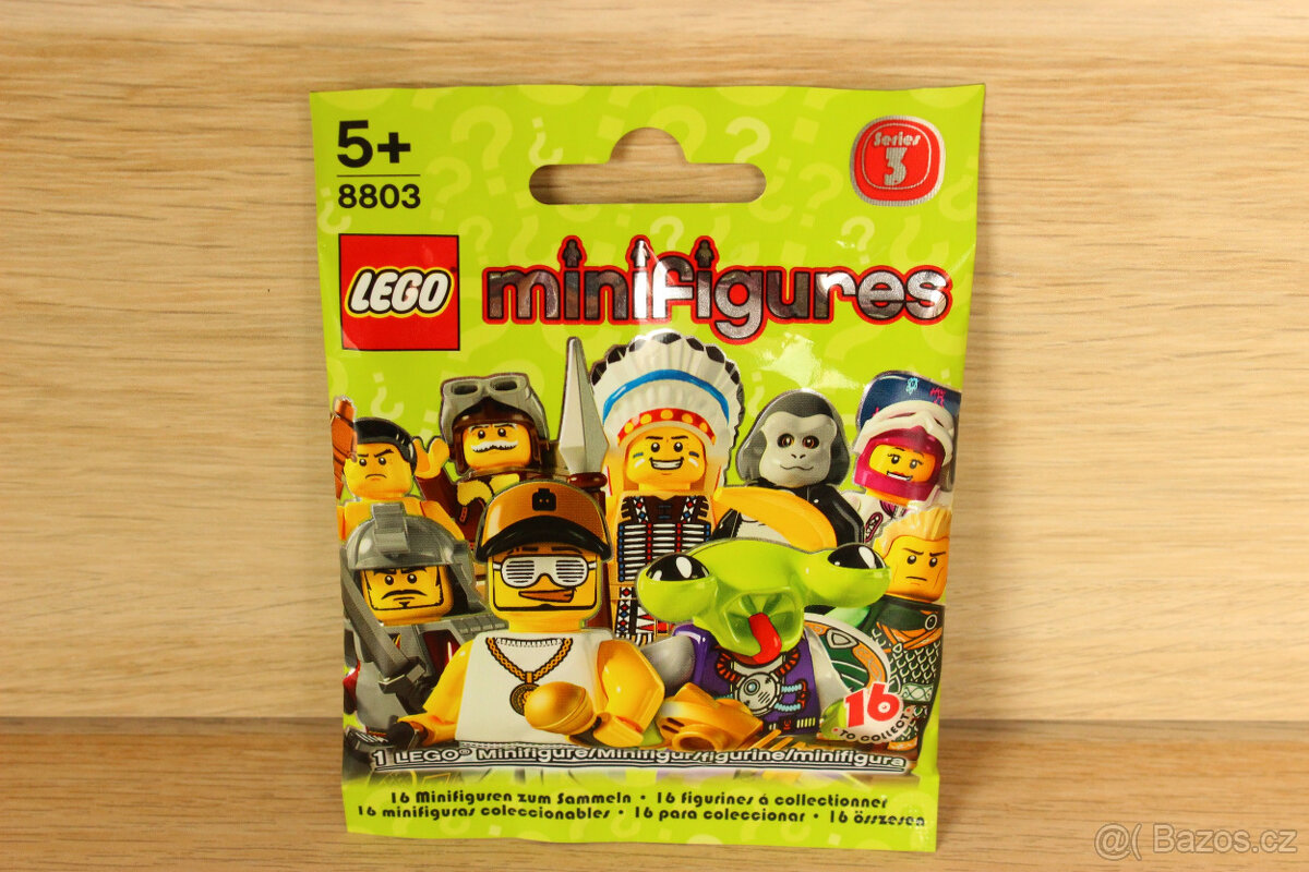 LEGO 8803 sběratelské minifigurky - celá 3. série