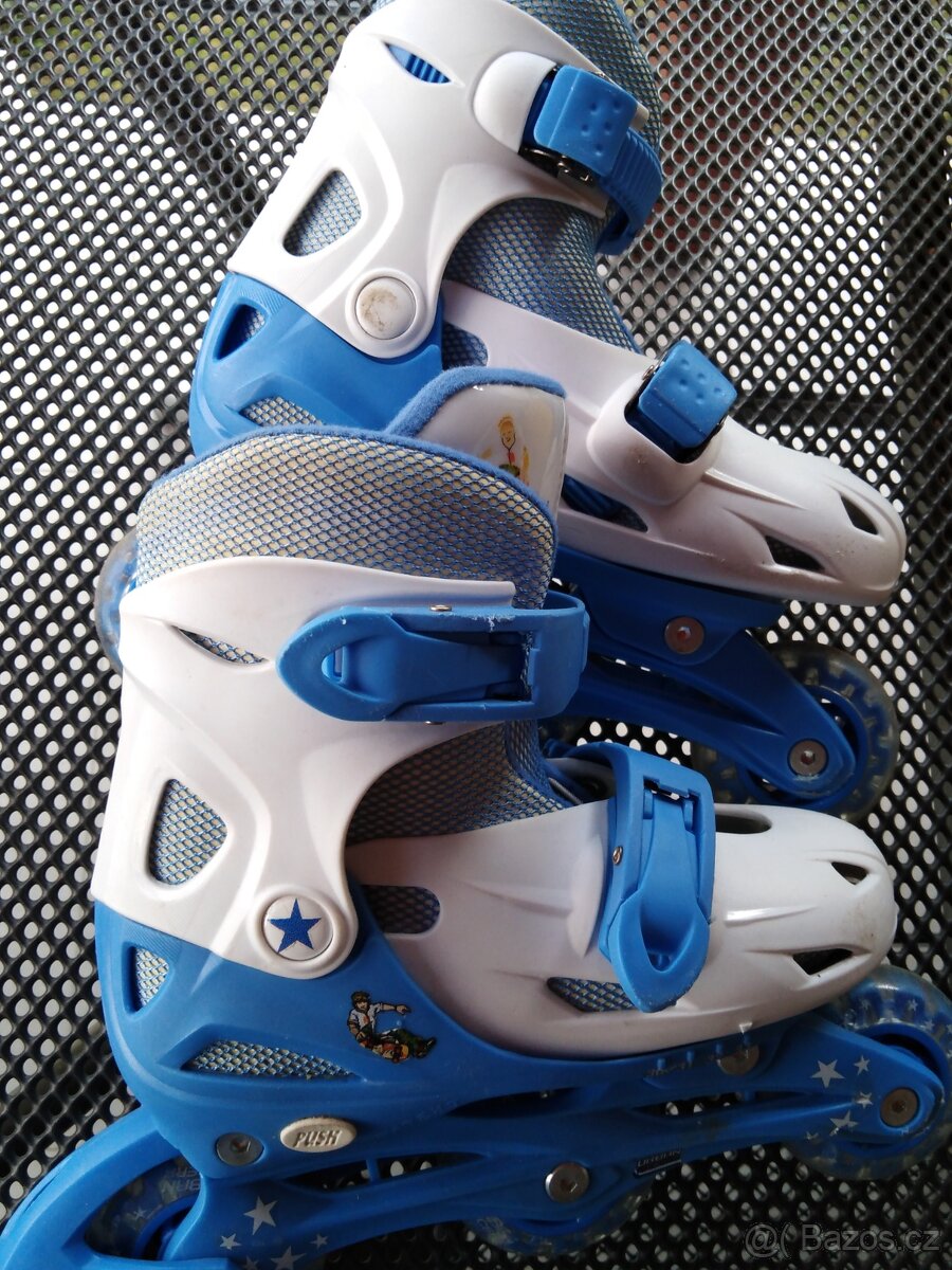 Dětské rostoucí inline brusle, velikost 30 až 33