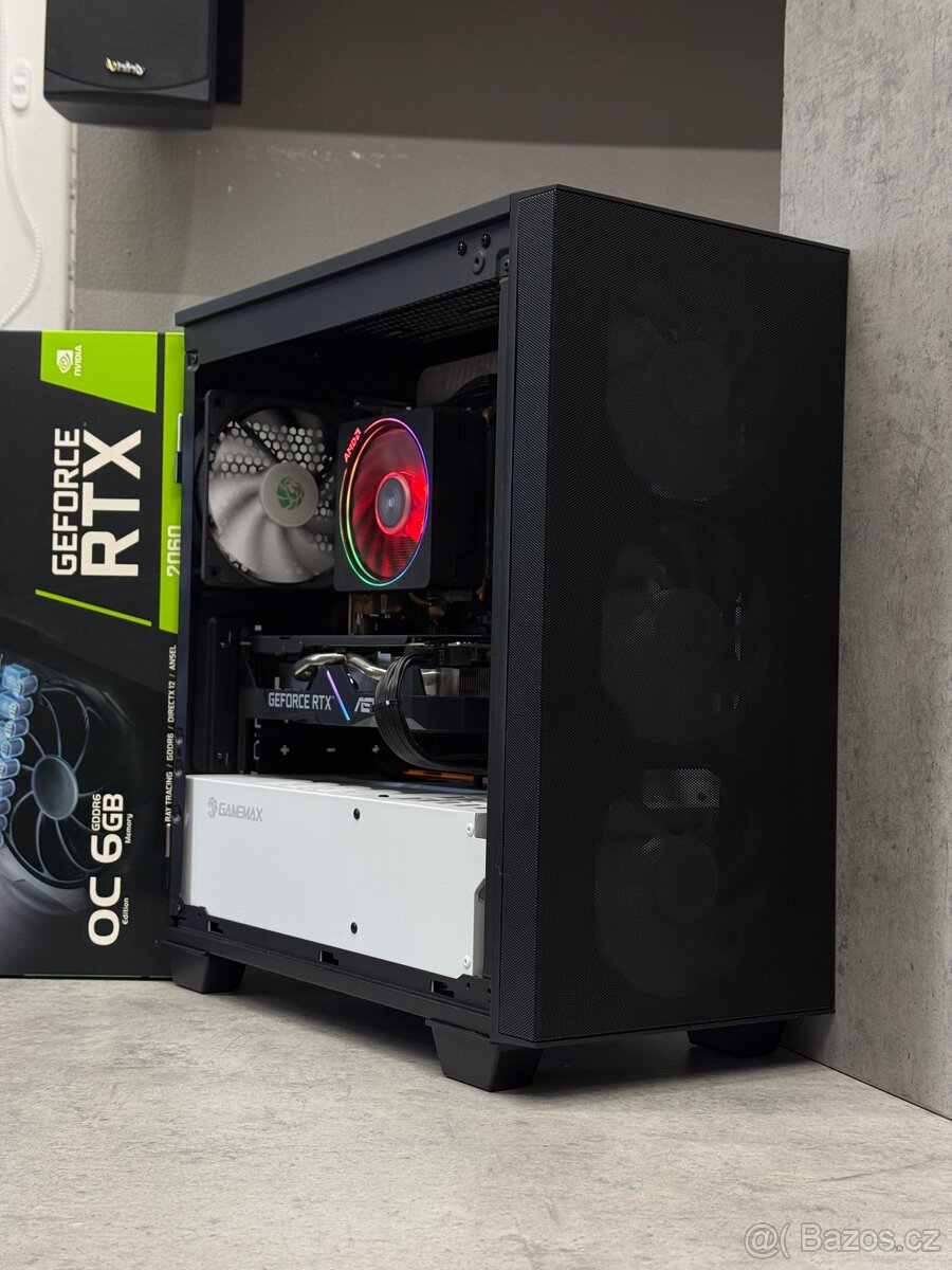 Herní PC Ryzen 2700X / 16GB / RTX2060 OC / 1TB m2 nvme