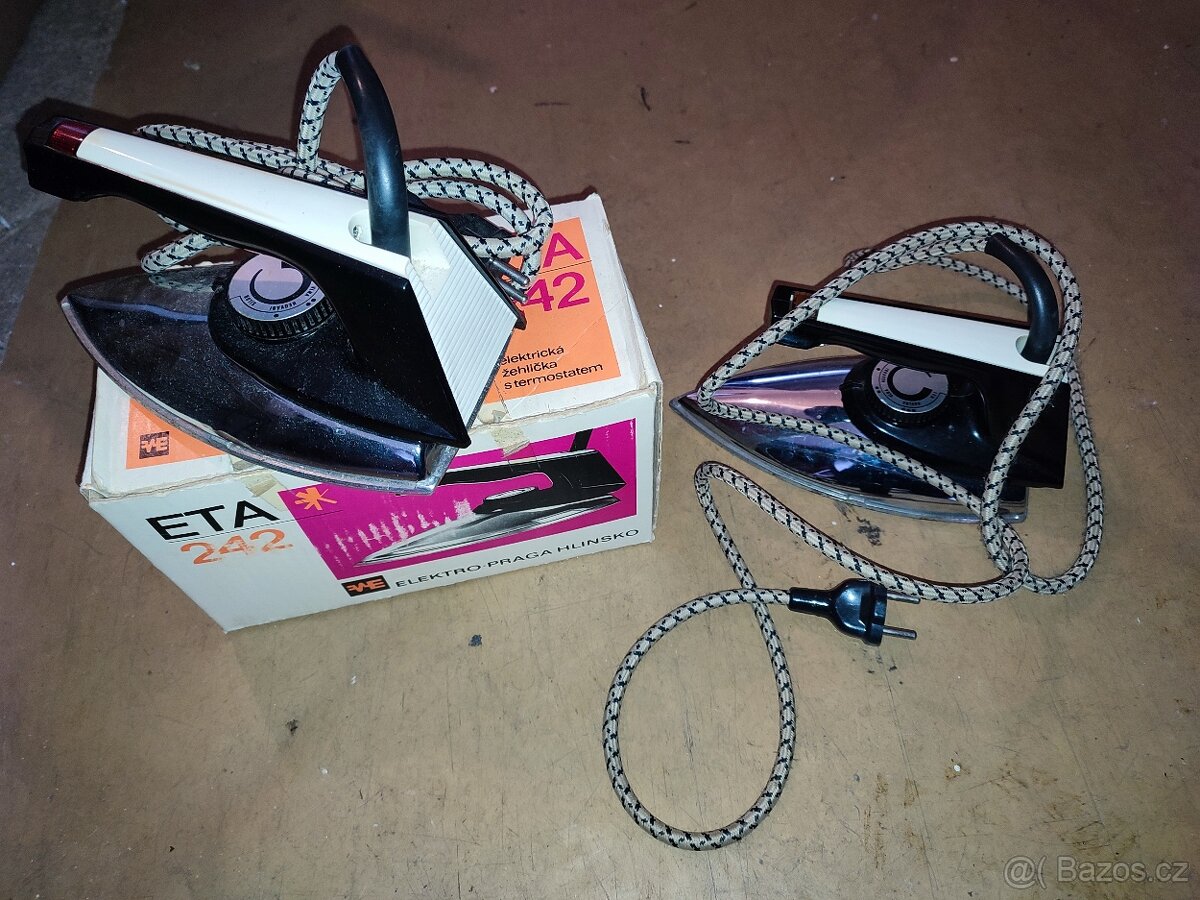 Retro žehlička žehlička ETA