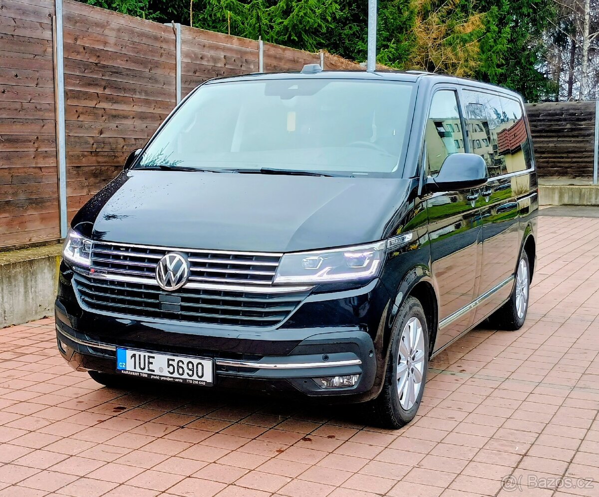 VW Multivan 6.1, 150kW, 4Motion, 1. majitel, DPH