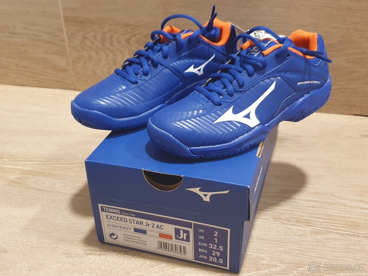 Dětské tenisky Mizuno Exceed Star Jr 2 vel. 32,5, nové