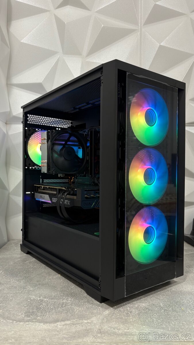 Herní PC RYZEN 5 5600 / RTX 3070 / DDR4 32GB / 1TB m.2