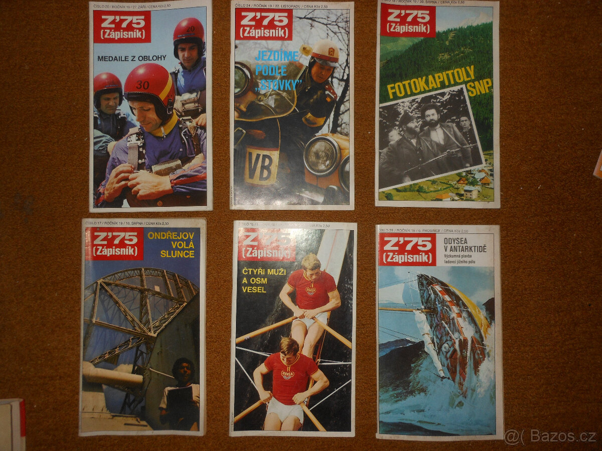 Staré retro časopisy, Technický magazín, Zápisník