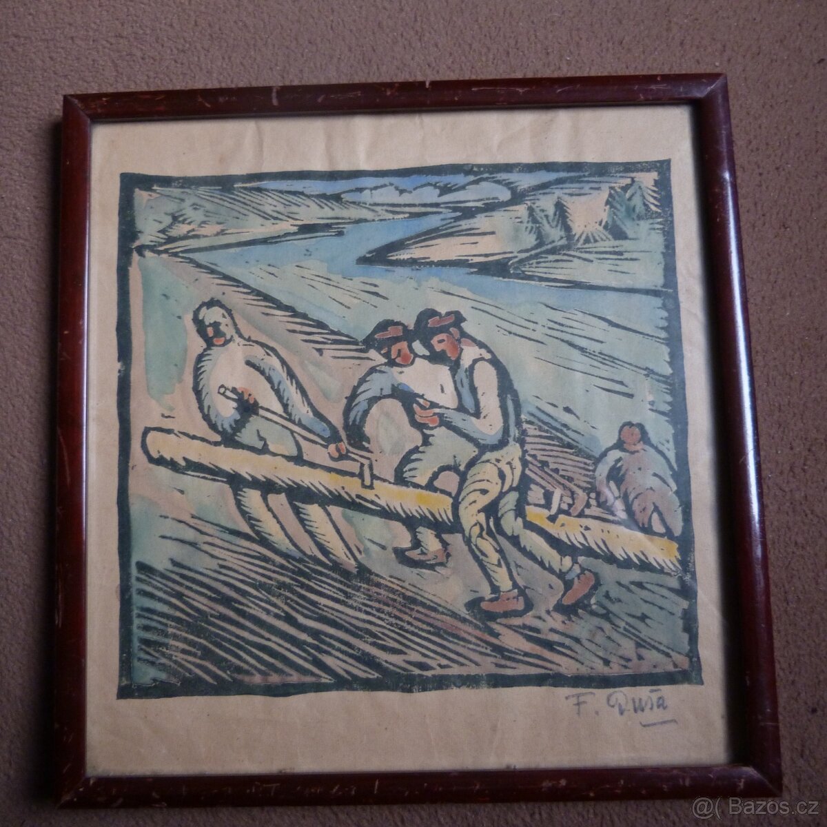 Obraz Ferdiš Duša barevný