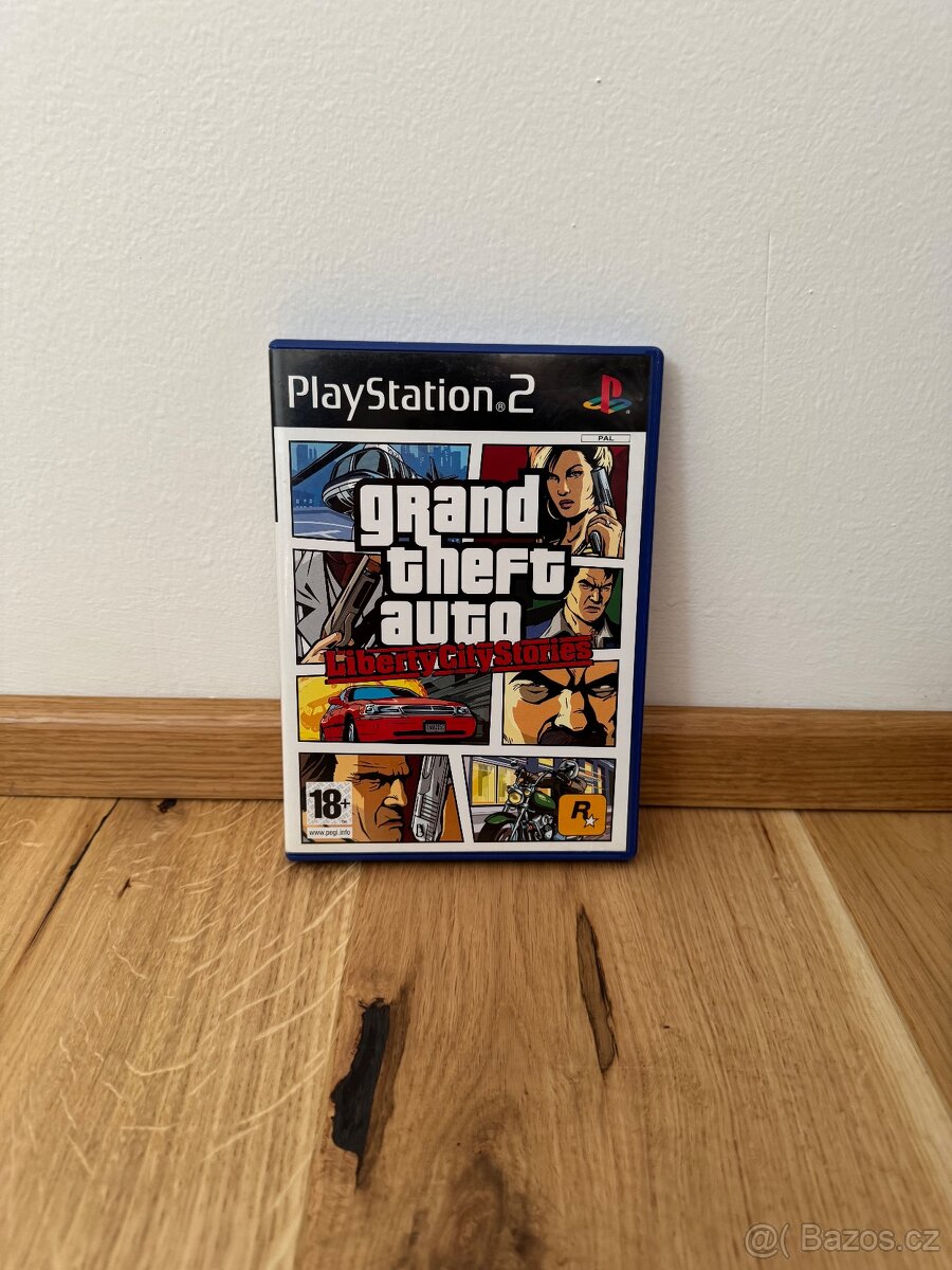 Hra GTA Liberty City Stories Ps2 + manuál, mapa