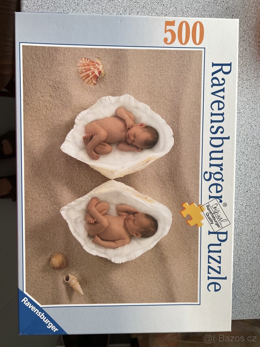 Puzzle Ravensburger dvojčata 500 ks