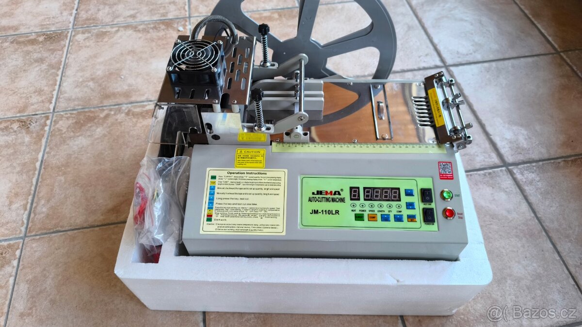 Dělička, řezačka popruhů, pásků, zipů, řez za tepla/studena