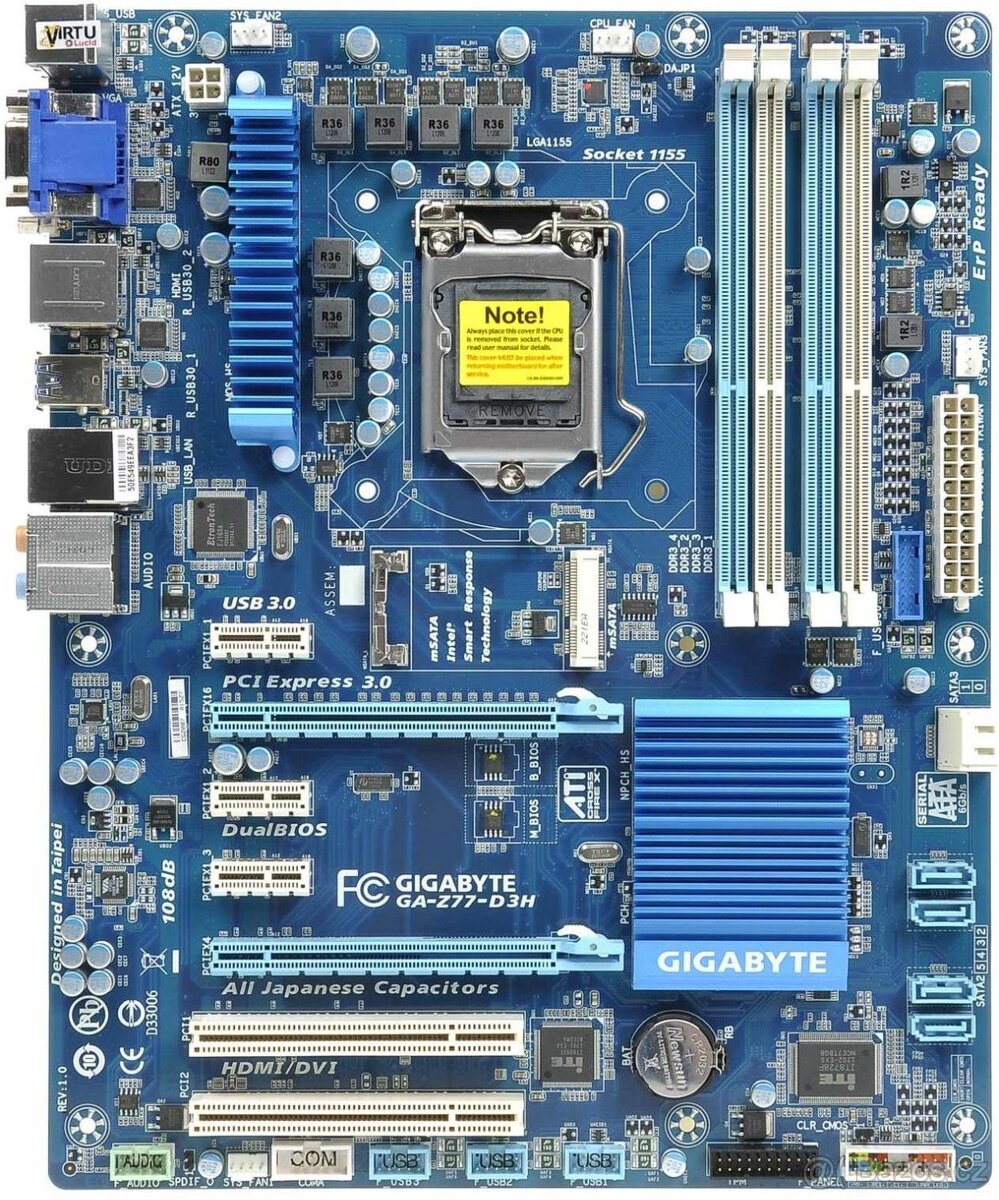 Gigabyte GA-z77-d3h