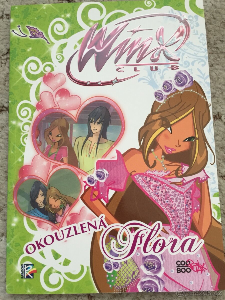 kniha Winx Kouzelná Flora