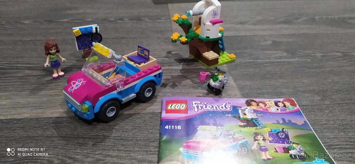Lego friends 41116 - Olivia a její průzkumné auto