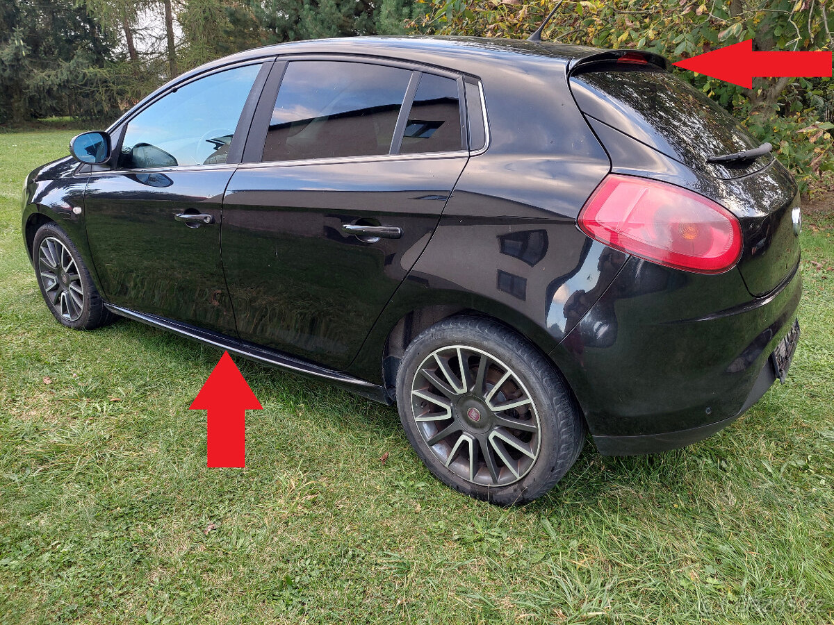Sport packet prahy a stříška Fiat Bravo 2 II 2007-2016