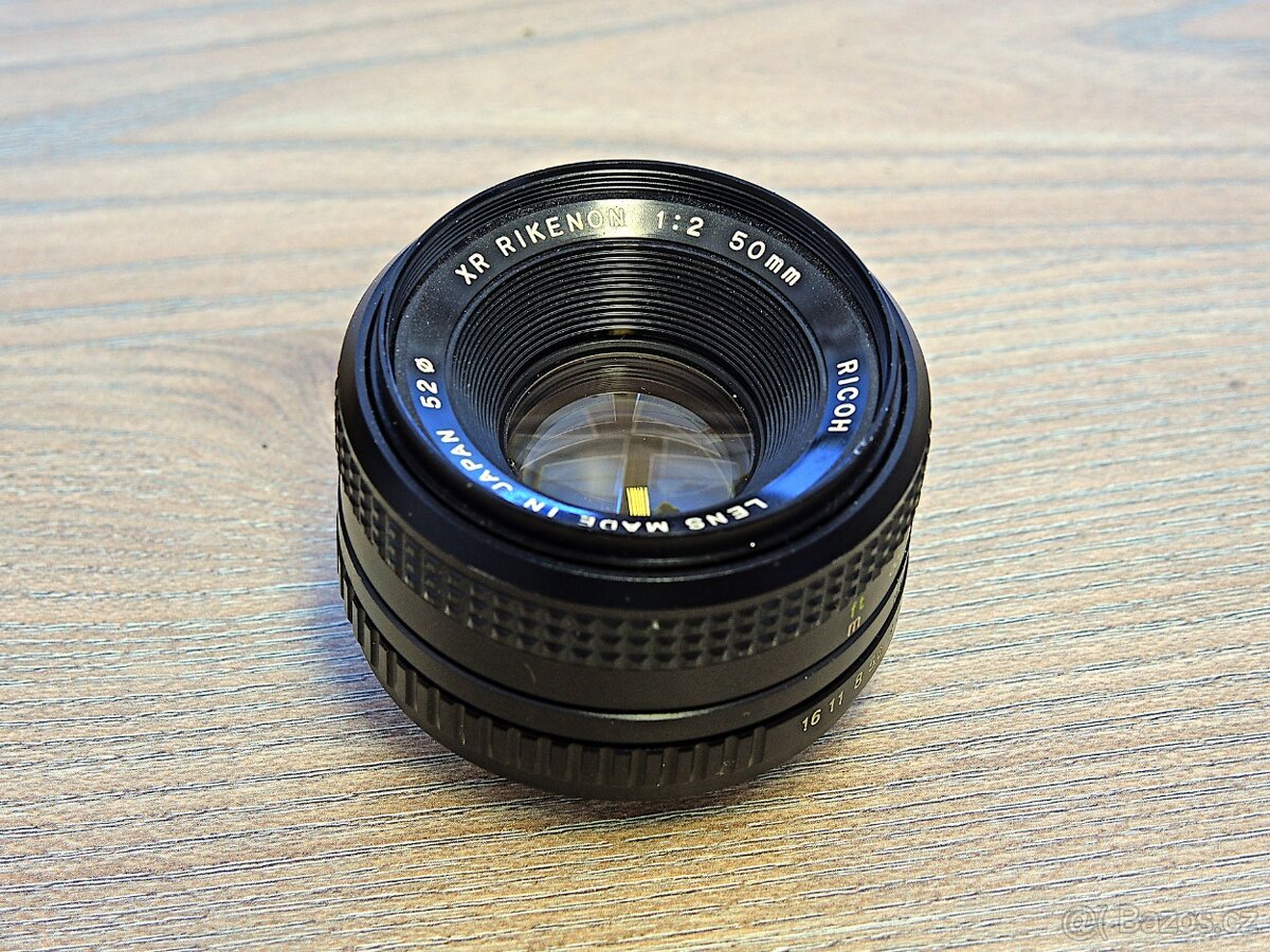 XR Rikenon 50mm F 2.0 - bajonet Pentax K