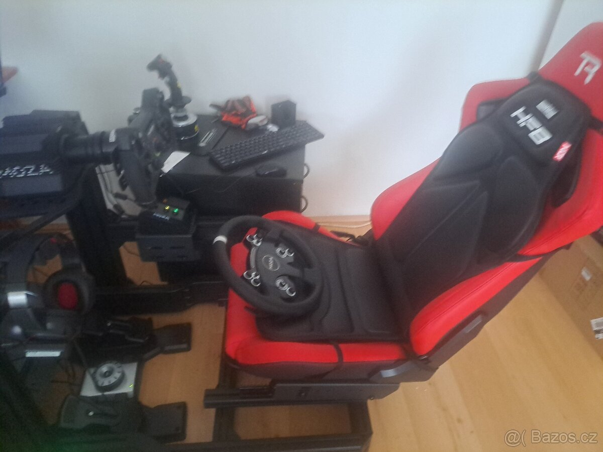 SimRig TR120, MOZA R9, Fanatec Clubsport V3