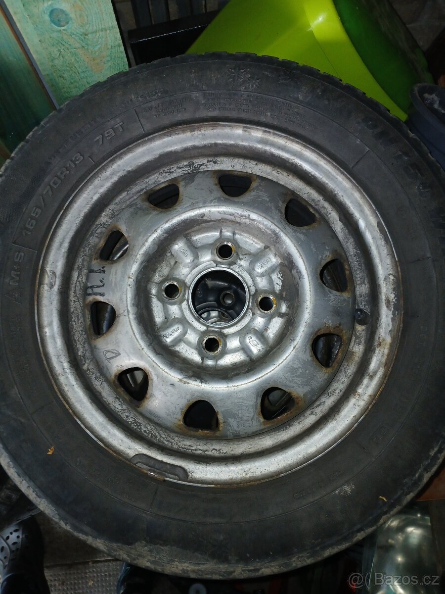 R13 4x100 plechy z feldy