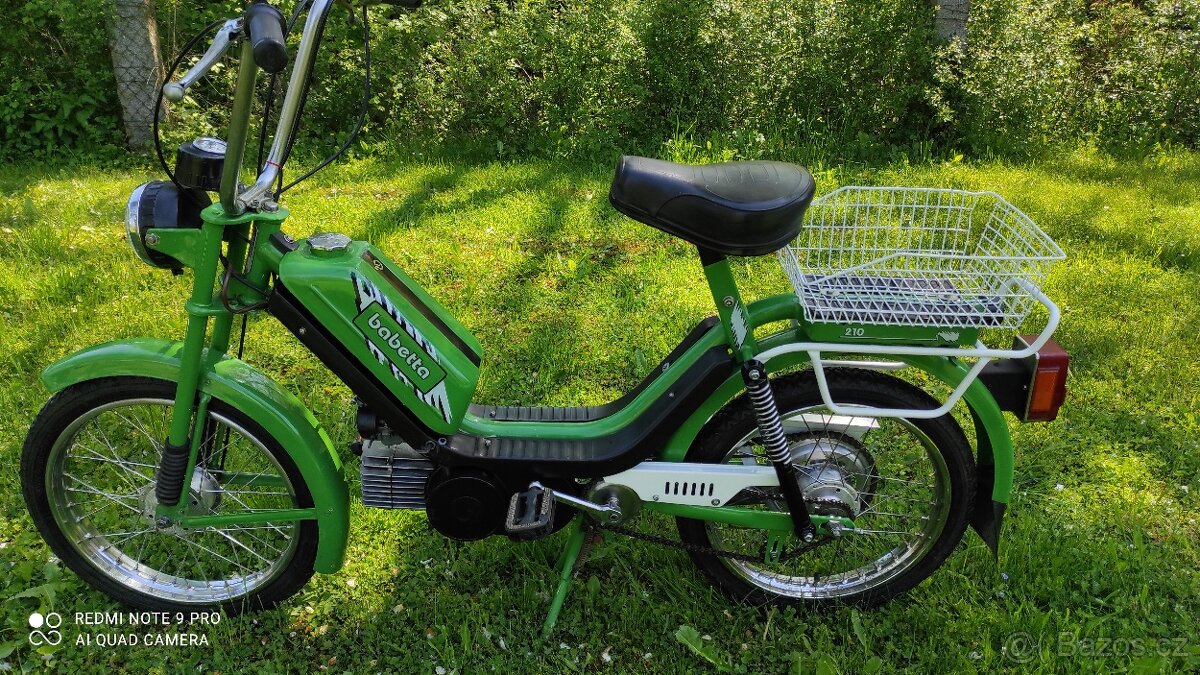 JAWA BABETTA 210 BABETA + kartička