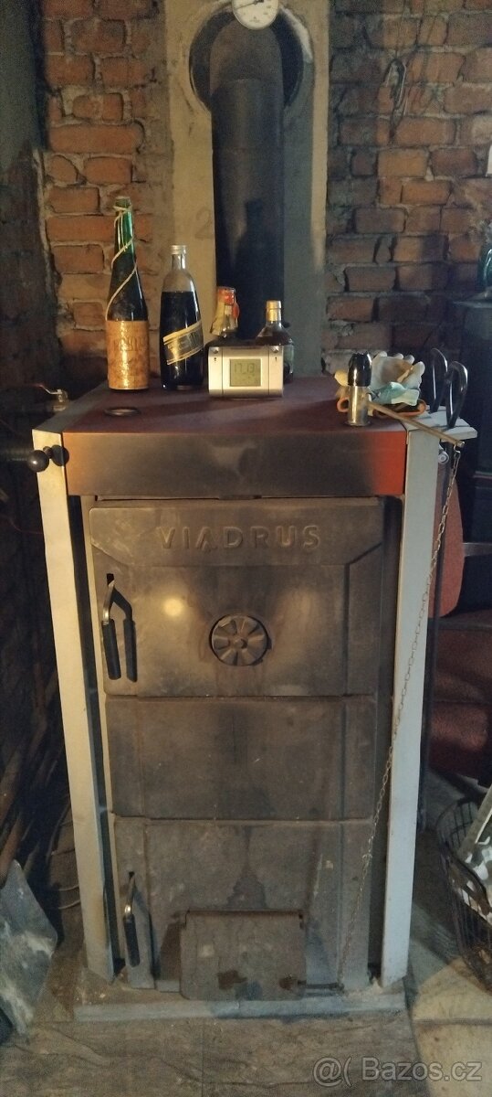 REZERVACE Litinový kotel Viadrus 30kw