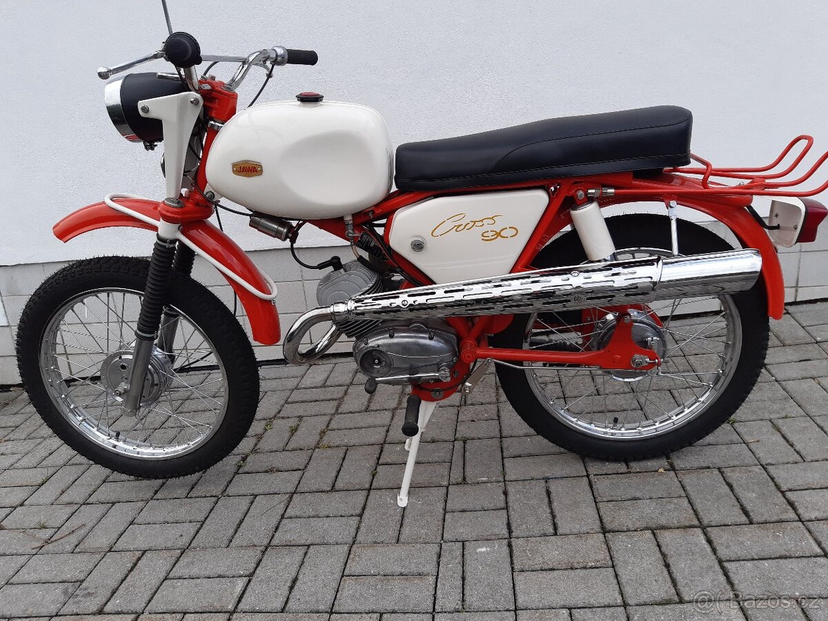 Jawa 90 cross bez TP, nejeta