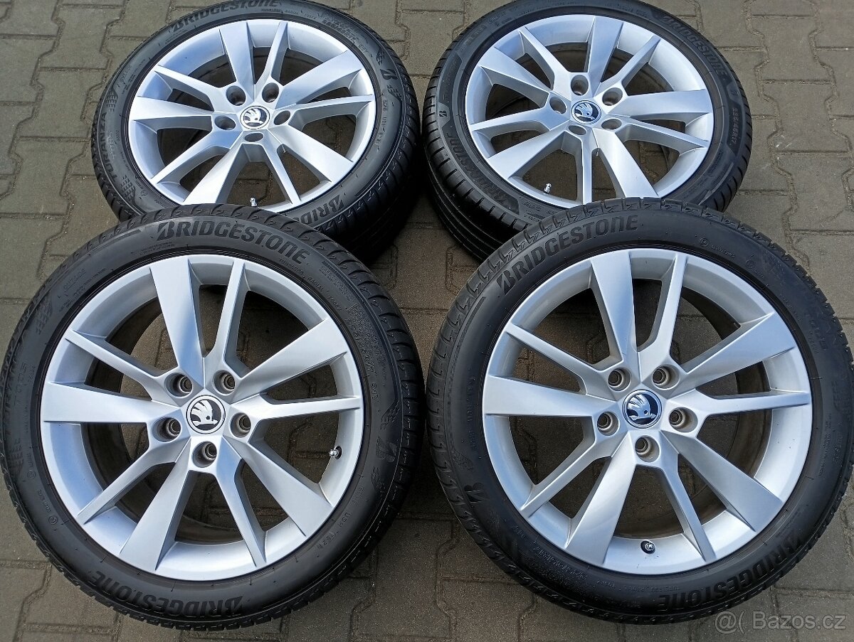 Originál sada disků Škoda Octavia III 5x112 R17 Trius
