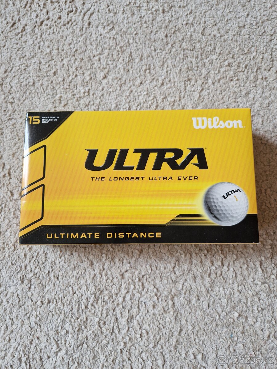 Nové-Golfové míčky Wilson Ultra 15ks