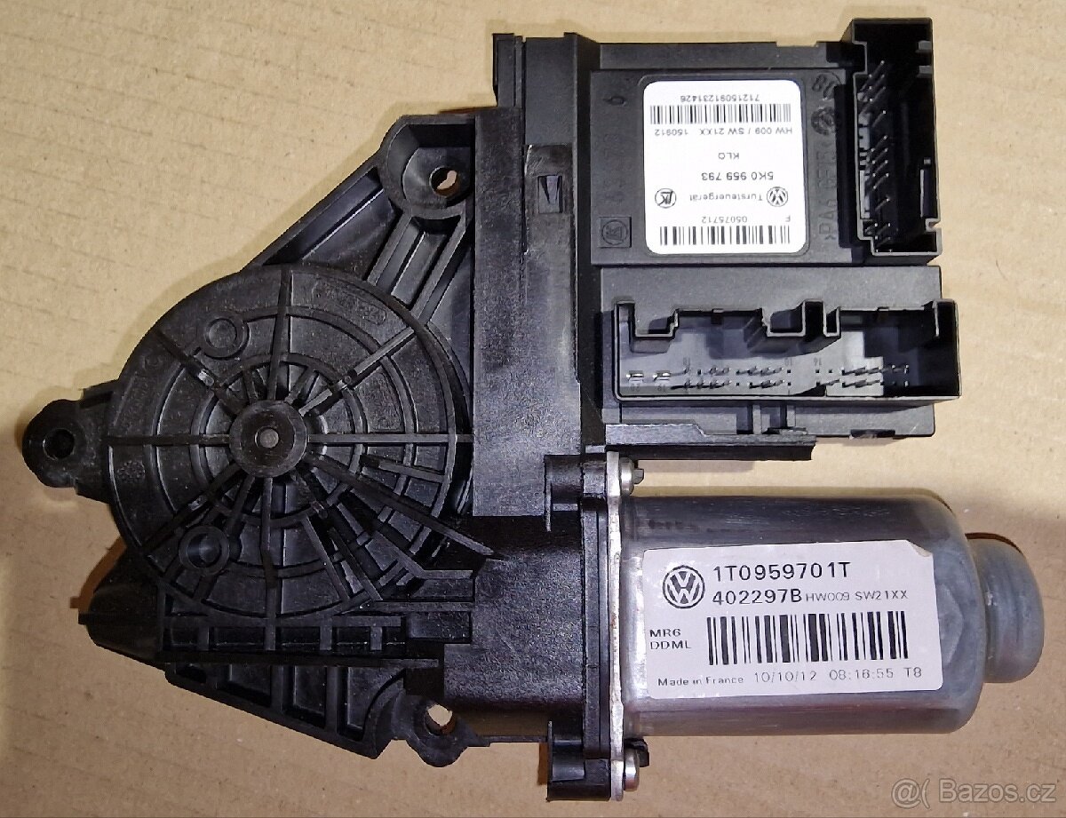 Volkswagen Caddy Motor Stahování Okna -> Jednotka