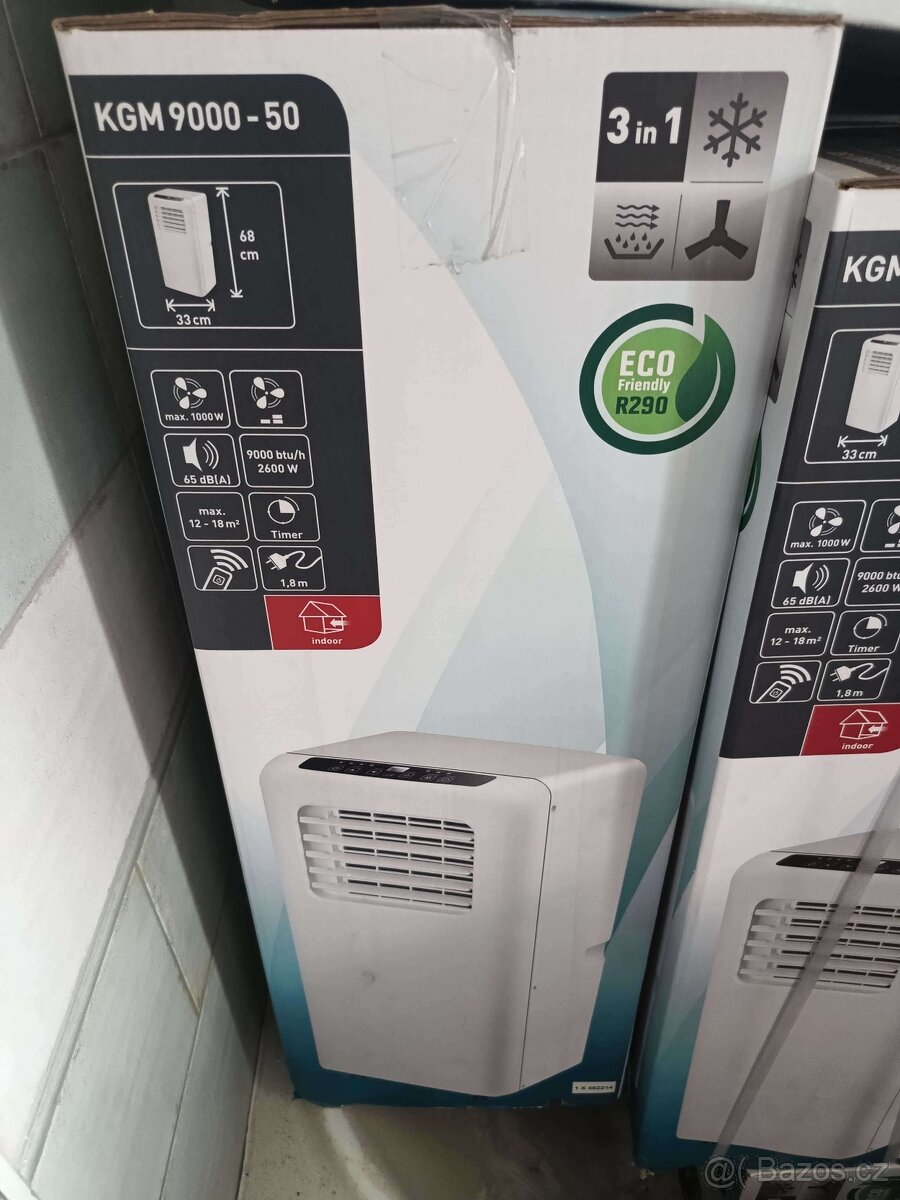 Mobilní klimatizace KGM 9000 BTU - NOVÁ