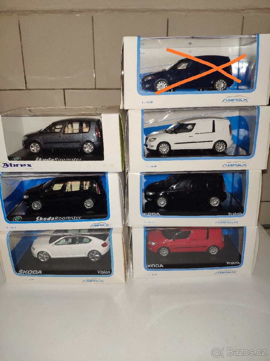 Abrex Škoda Roomster a Praktik