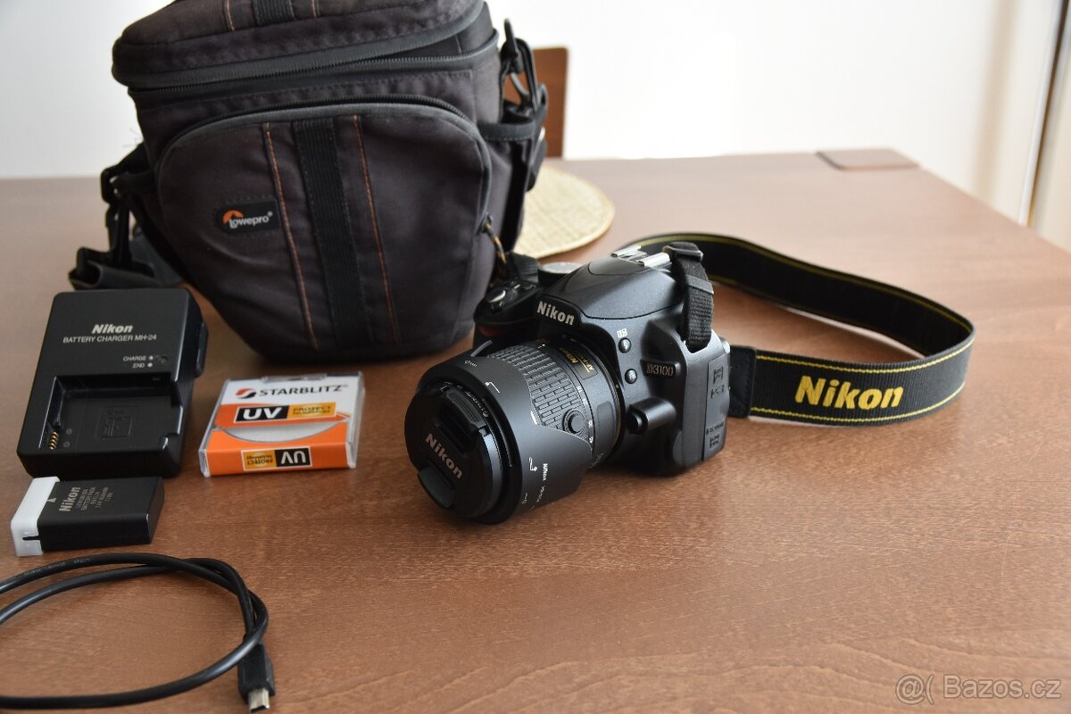 Nikon D3100 + Nikkor 18-55mm