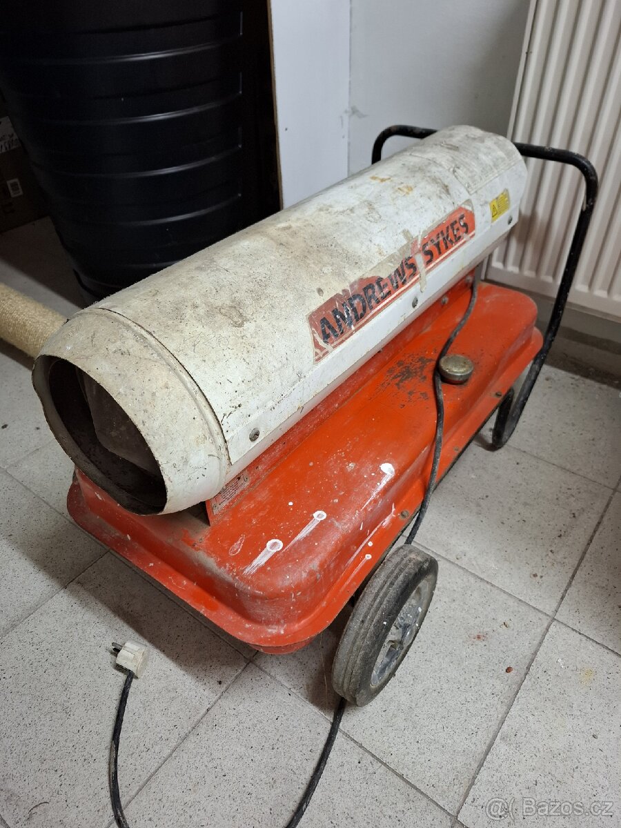 Naftové topidlo 29 kw